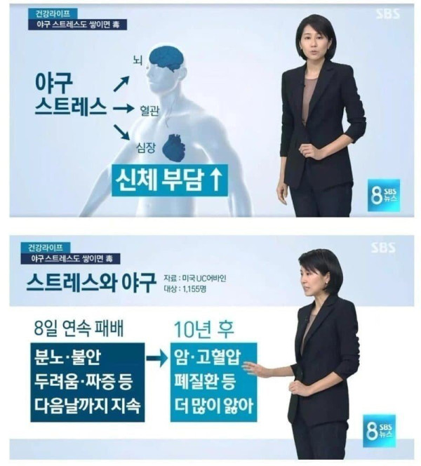 건강에 안좋다는 스포츠